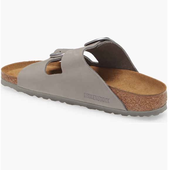 New! Birkenstock Women Arizona Big Buckle Slide Sandal DOVE GRAY, Size 8-8.5US - Picture 5 of 16